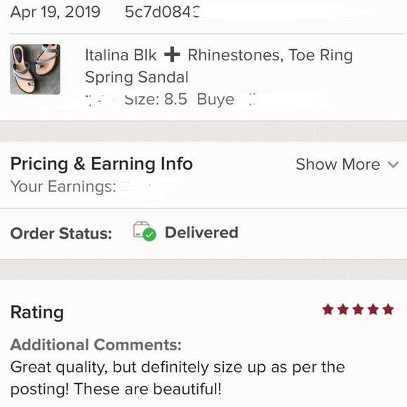 Bolaro Black Toe Ring Rhinestone Slide Sandal - Picture 4 of 8